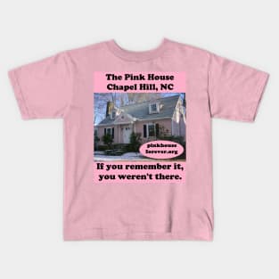 The Pink House in Chapel Hill, NC Kids T-Shirt